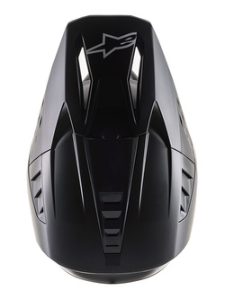 Kask enduro Alpinestars MX Supertech M5 Solid czarny