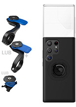 Zestaw rowerowy: etui MAG na telefon Samsung Galaxy S24 Ultra (magnetyczne) + wodoodporny pokrowiec MAG + mocowanie Quad Lock