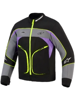 Kurtka motocyklowa tekstylna Alpinestars Unite czarno-szara-fluo
