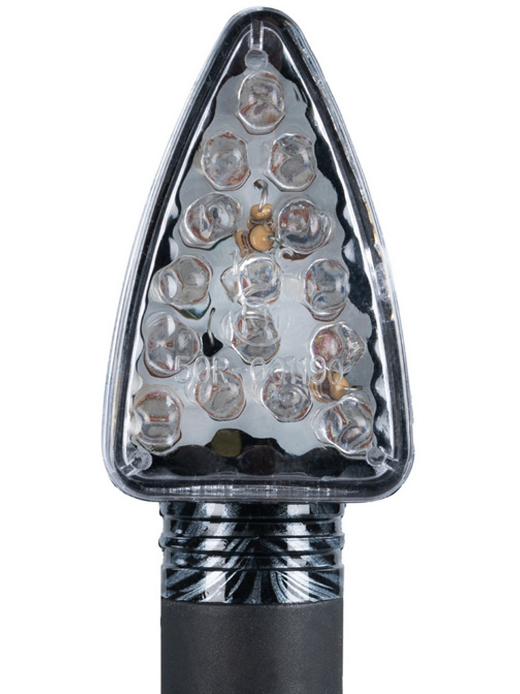 Kierunkowskazy LED Oxford Arrow [krótkie mocowanie] (para z przerywaczem - opornikiem)