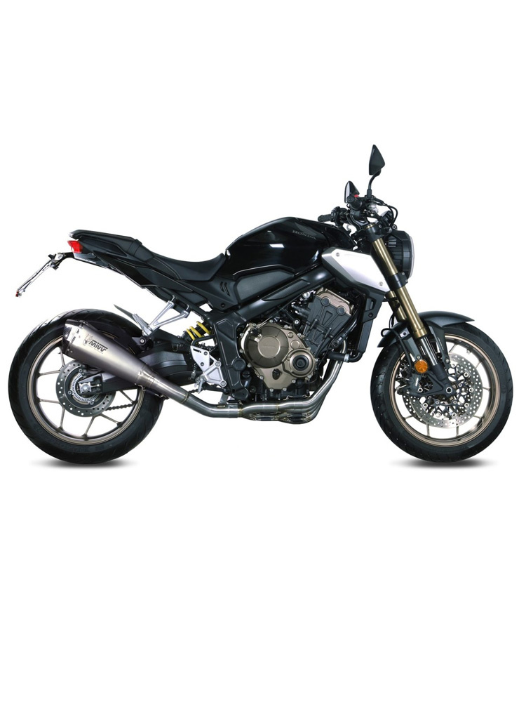 Pełny układ wydechowy (Delta Race) MIVV do Honda CB650 R (19-) / CBR650 R (19-) srebrny