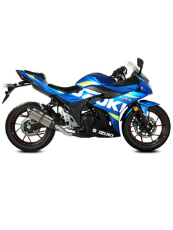 Tłumik motocyklowy Slip-On Line (Suono) MIVV do Suzuki GSX 250 R (17-20) srebrny