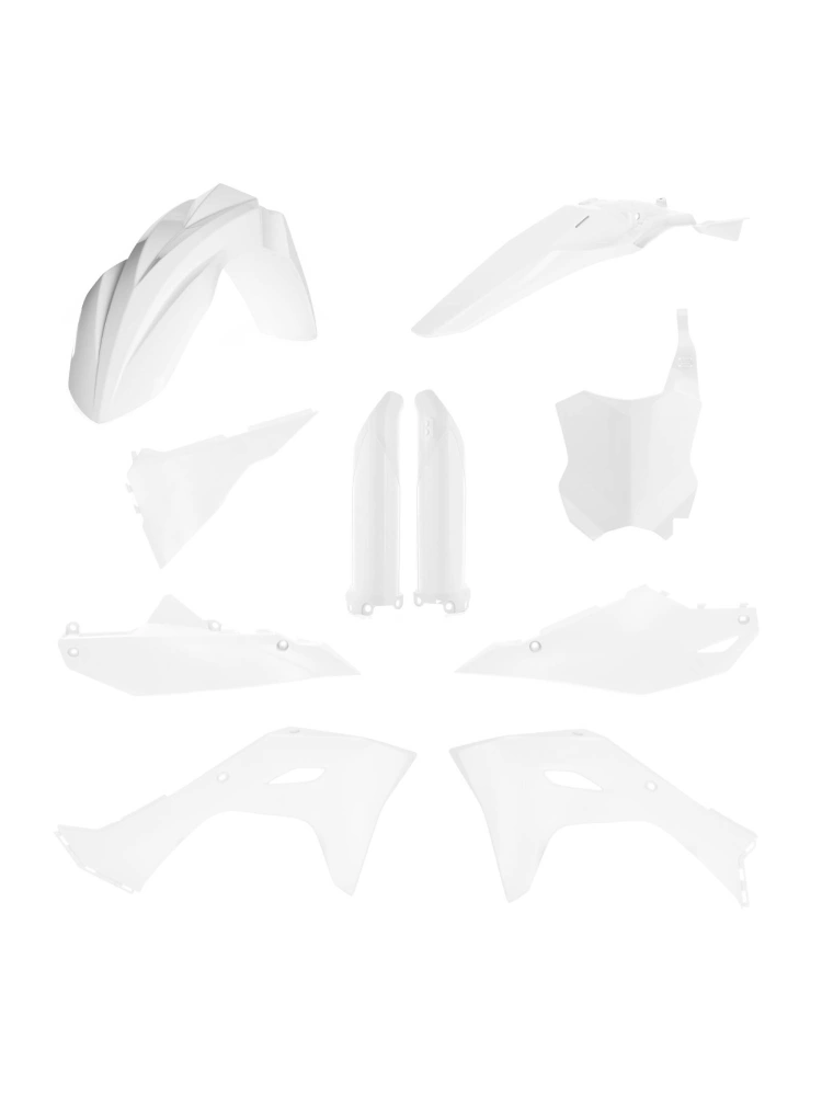 Pełny zestaw plastików Acerbis Kawasaki (wybrane modele) biały