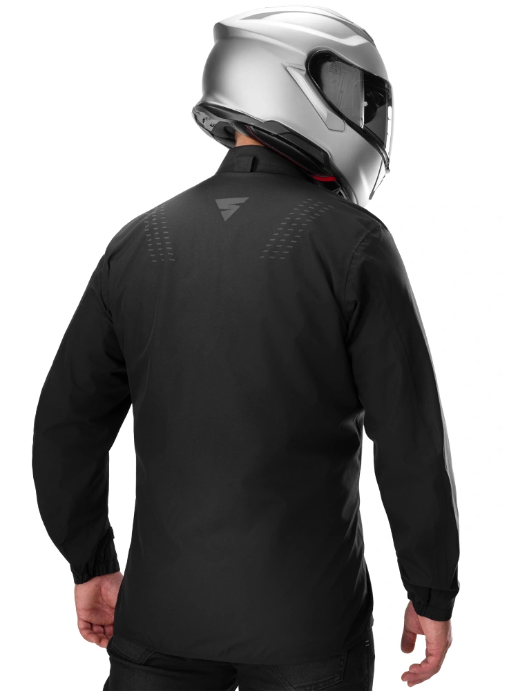 Kurtka motocyklowa tekstylna Shima Rush 3.0 czarno-fluo żółta
