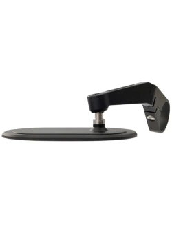 Lusterko motocyklowe krótkie Daytona D-Mirror-16 Flat do montażu na końcu manetki czarne [adapter]