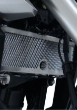 Osłona chłodnicy R&G aluminiowa do Hondy CB 125 R (18-) szara