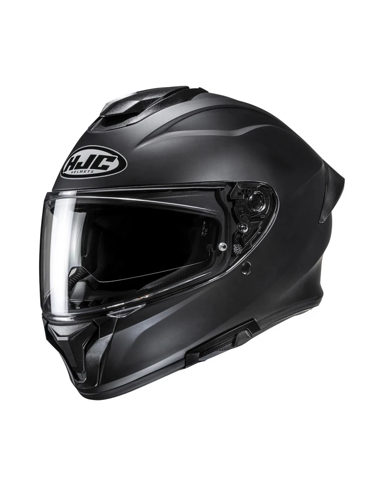 Kask integralny HJC C71 Solid Semi Flat czarny