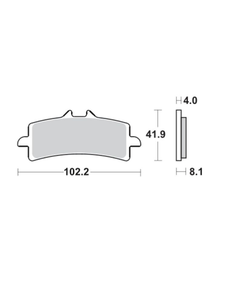 Klocki hamulcowe SBS 901 HS