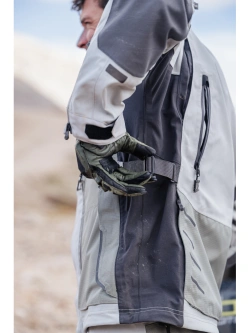 Kurtka motocyklowa tekstylna Klim Badlands Pro szara