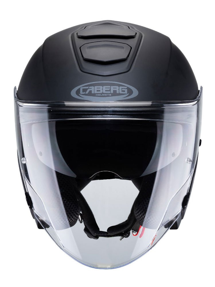 Kask otwarty Caberg Flyon czarny matowy