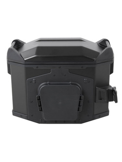 Kufer boczny aluminiowy Hepco&Becker Xceed Jet 38 lewy, czarny [pojemność: 38 l]