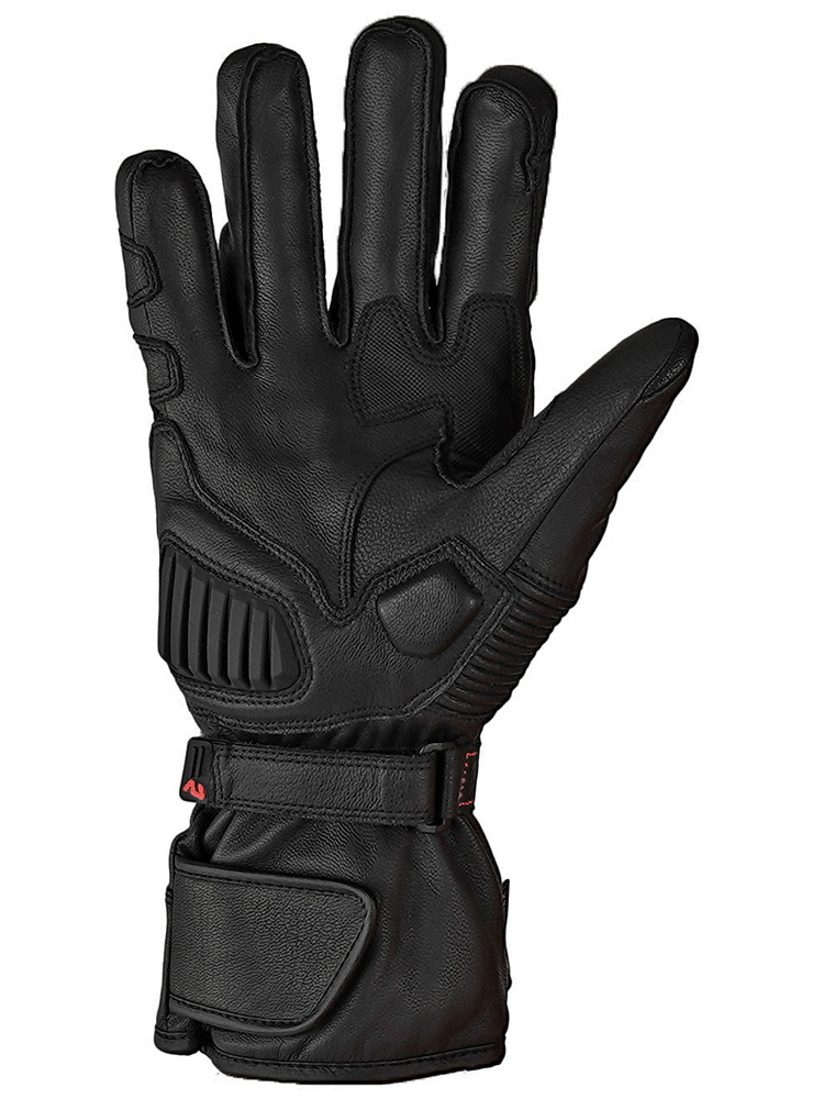 Rękawice motocyklowe skórzane Rukka Imatra 3.0 czarno-czerwone