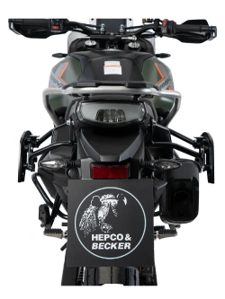 Stelaż pod sakwy motocyklowe Hepco&Becker C-Bow CF Moto 1000 MT-X (26-) czarny