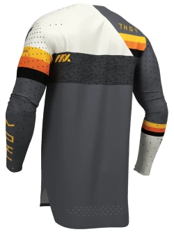 Bluza enduro Thor Sportmode League szaro-biała