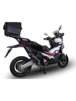 Tłumik G.P.R Furore Evo4 Nero [Slip-On, Black Aluminium] - Honda X-Adv 750 [16-20] e4