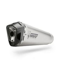 Tłumik motocyklowy Slip-On Line (Delta Race) MIVV do Honda Forza 750 (21-) srebrny