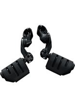 Krótkie spacerówki Tour-Tech z podnóżkami Trident Dually Kuryakyn uniwersalne czarne