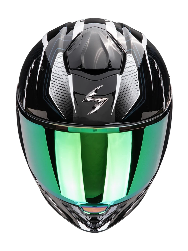 Kask integralny Scorpion EXO-530 AIR Theras czarno-biały