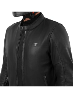 Kurtka motocyklowa skórzana Shima Hunter 3.0 czarna