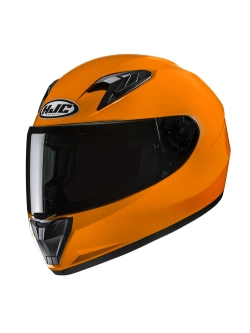 Kask integralny dziecięcy HJC Y10 Solid pomarańczowy