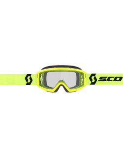 Gogle motocyklowe Scott Primal Clear żółto-czarne