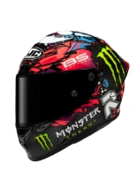Kask integralny HJC RPHA 1 V2 Carbon Funky Diablo czarno-czerwony