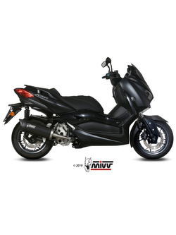 Tłumik motocyklowy Slip-On (Mover) MIVV do Yamaha X-Max 300 (17-20) czarny