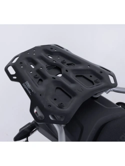 Zestaw: kufry boczne + kufer centralny TRAX ADV + stelaże SW-Motech CF Moto 800 MT-X (24-) czarne