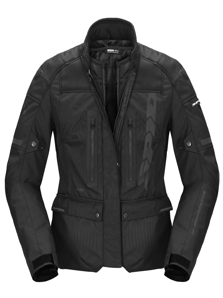 Kurtka motocyklowa damska tekstylna Spidi Traveler 3 Evo H2Out czarna