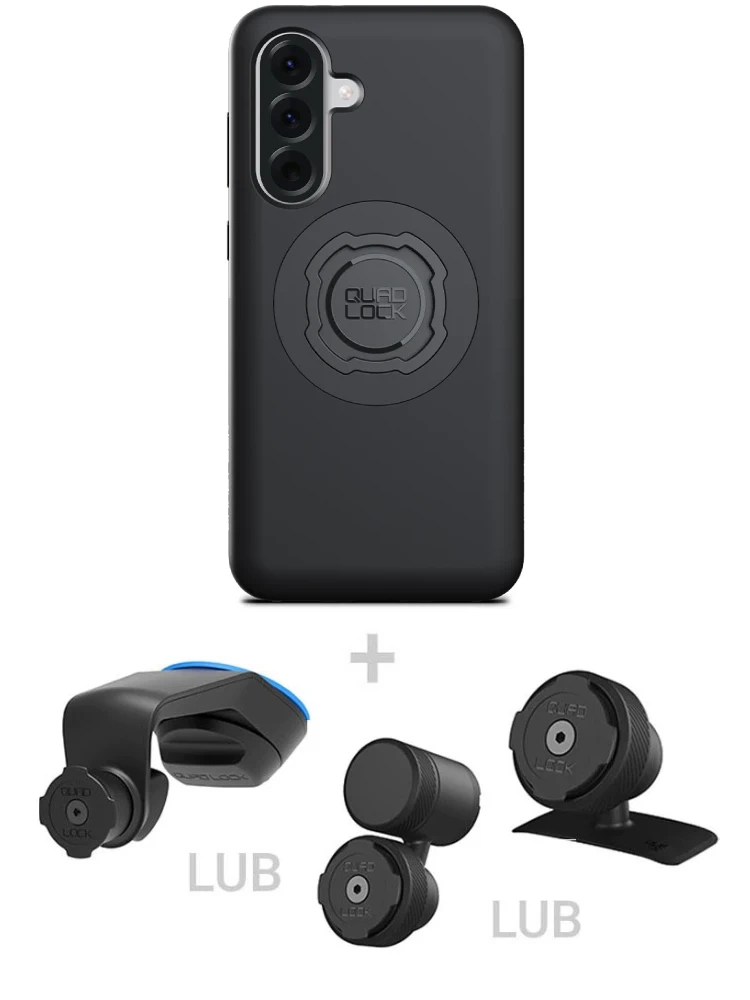 Zestaw do samochodu: etui MAG na telefon Samsung Galaxy A36 (magnetyczne) + mocowanie Quad Lock