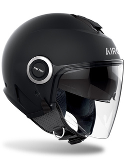 Kask otwarty Airoh Helyos czarny matowy