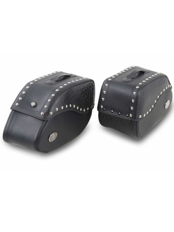 Sakwy skórzane Ivory black Hepco&Becker o pojemności 30 litrów