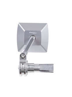 Lusterka PUIG Monaco do kierownic motocykli Aprilia / Ducati / Honda / Kawasaki / KTM / MV Agusta / Suzuki / Triumph / Yamaha (srebrne)