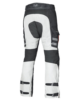 Spodnie motocyklowe tekstylne Held Torno Evo szaro-biało-czerwone