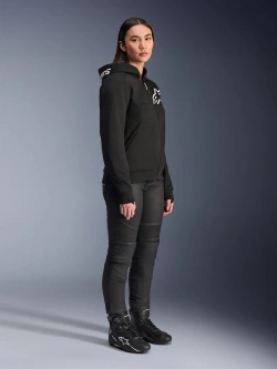 Bluza motocyklowa damska Alpinestars Stella Chrome V2 czarna