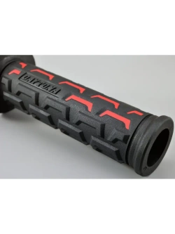 Manetki Daytona Products GrippyGrip GGD-Ground do kierownic o średnicy 22,2 [mm] czarno-czerwone