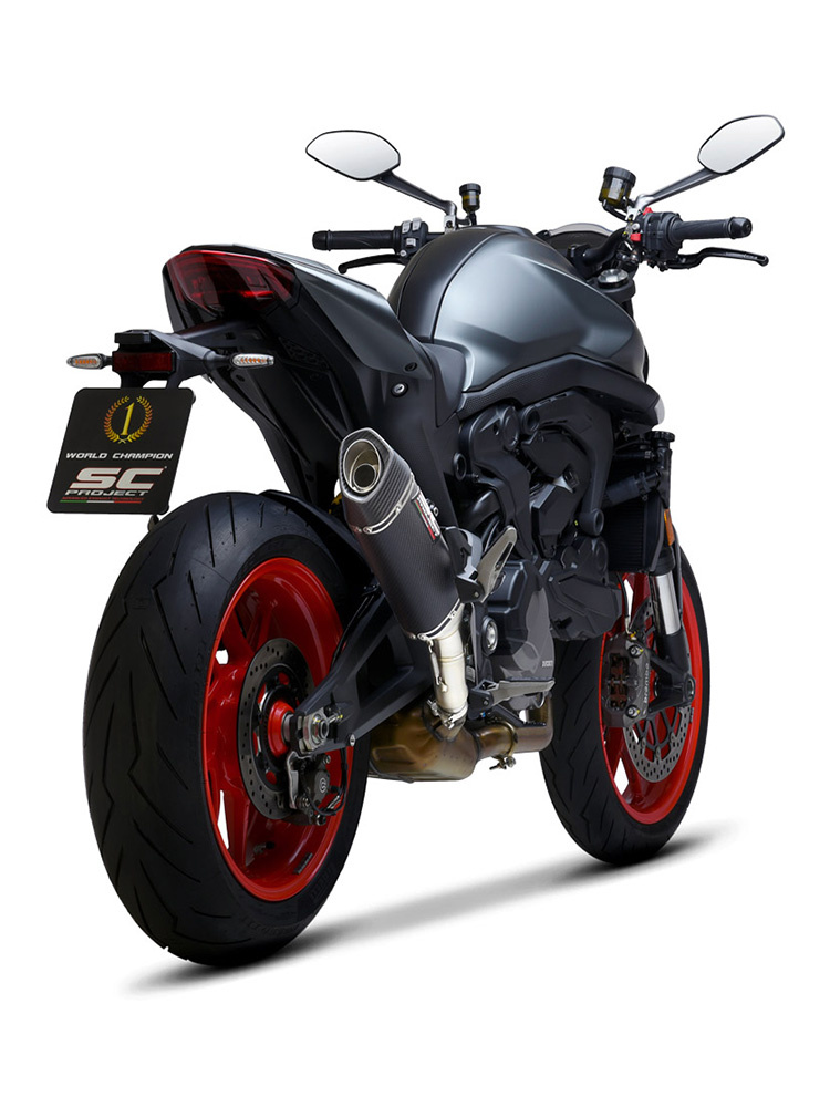 Tłumik motocyklowy SC-Project SC1-S Ducati Monster 937 (21-24) carbon