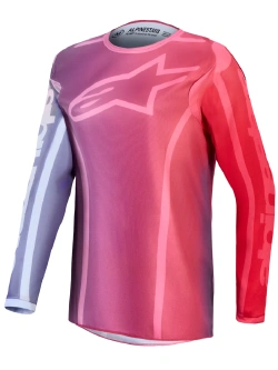 Bluza cross damska Alpinestars MX Stella Fluid Kepler fioletowo-czerwona