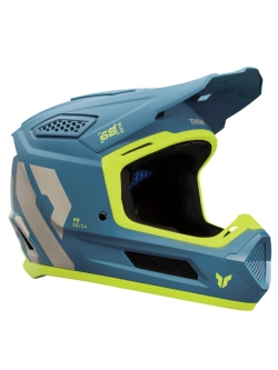 Kask enduro Thor Fleet Forge niebieski