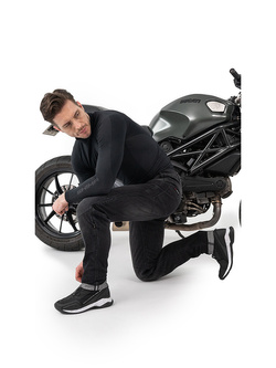 Jeansy motocyklowe Shima Rider czarne