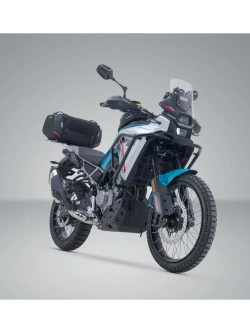 Zestaw: torba na tył Rackpack + stelaż Adventure-Rack SW-Motech CF Moto 450MT (23-)/ 800 MT-X (24-) [poj.: 32,0-42,0 l]