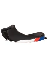 Siedzenie motocyklowe Touratech Fresh Touch Rider BMW R 1300 GS czarno-czerwono-niebieskie [wersja: low]