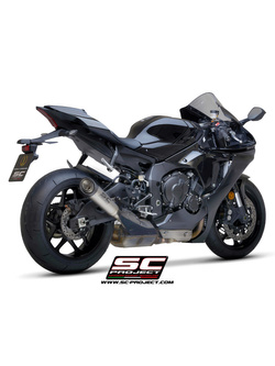 Tłumik SC-Project S1 Titanium + Carbon (Slip on) - Yamaha YZF R1 / R1M [20-21]