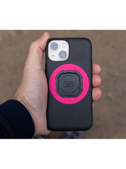 Zestaw: etui MAG na telefon iPhone 13 mini (magnetyczne) + wodoodporny pokrowiec MAG + uchwyt kulowy Quad Lock