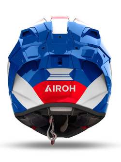 Kask integralny Airoh Gp 800 Competition biało-niebiesko-czerwony
