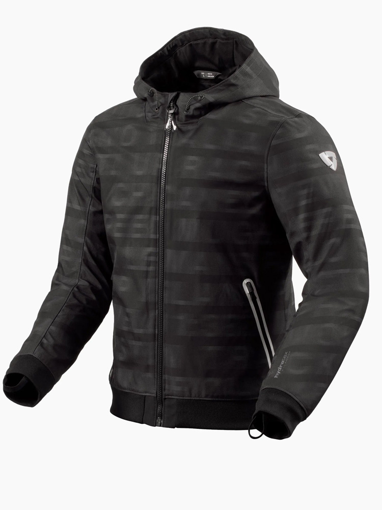Kurtka motocyklowa tekstylna REV’IT! Saros WB czarno-szara