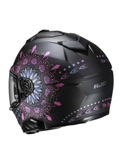 Kask integralny HJC i71 Niel czarno-różowy