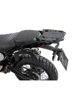 Zestaw: stelaż Smartrack z kufrem centralnym czarno-srebrnym Hepco&Becker Xcore Triumph Scrambler 400 XC (25-)