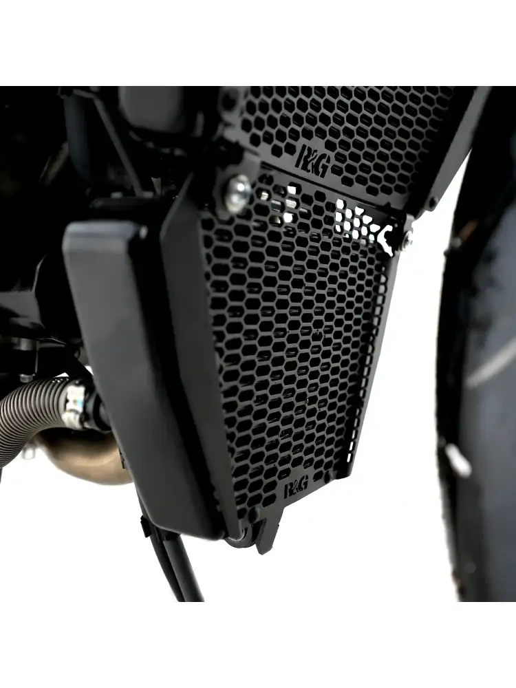 Osłona chłodnicy oleju R&G Racing Pro Aprilia Tuono V4 1100/ Factory (25-) czarna