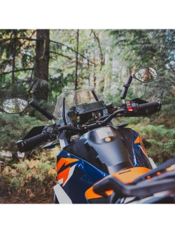 Lusterko motocyklowe RAM Tough-Mirror lewe z kulą w rozmiarze B